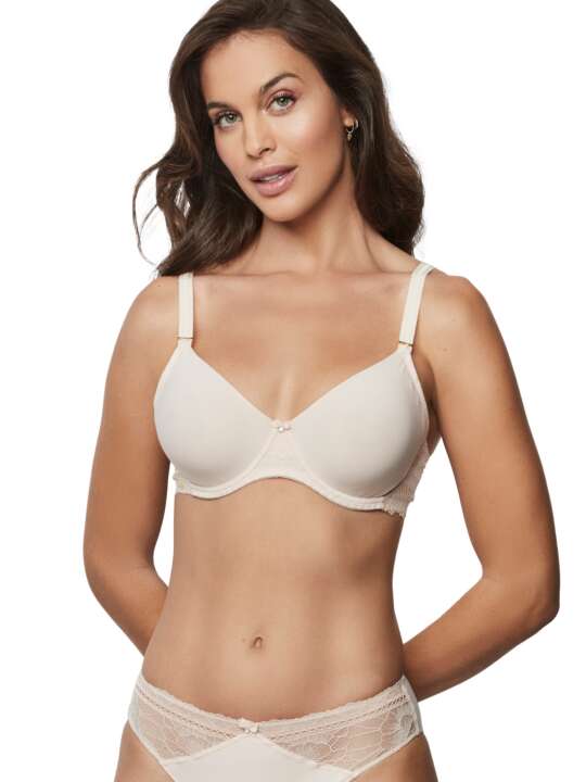 31221SE Soutien-gorge minimiseur armaturé AGATHA Selmark Beige face