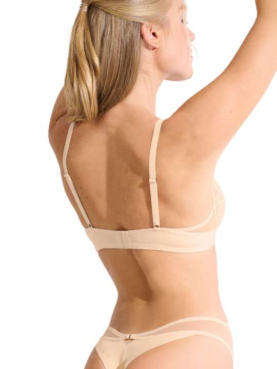 10381LI Soutien-gorge armaturé CHARISMA Lisca Beige face