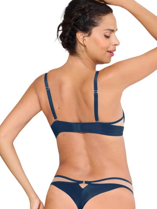 10381LI Soutien-gorge armaturé CHARISMA Lisca Bleu face