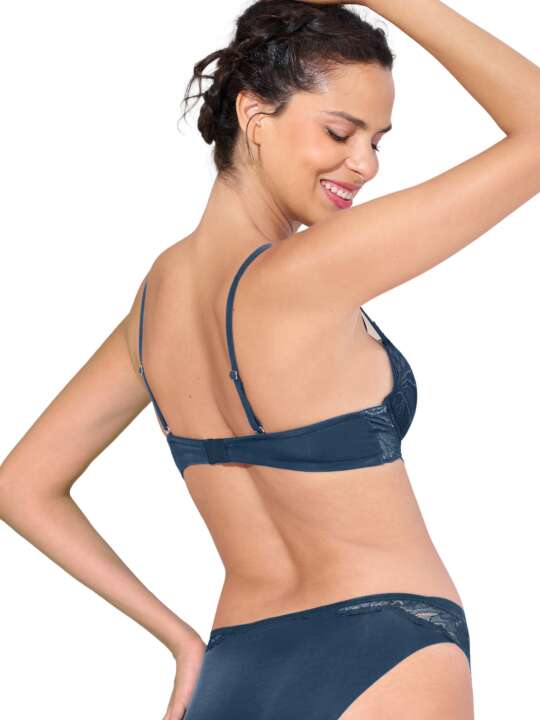 10382LI Soutien-gorge préformé CHARISMA Lisca Bleu face
