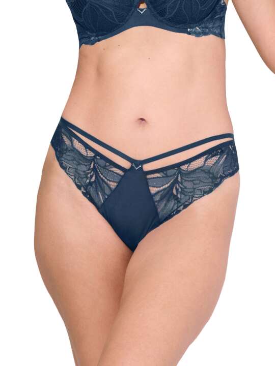 12374LI Slip CHARISMA Lisca Bleu face