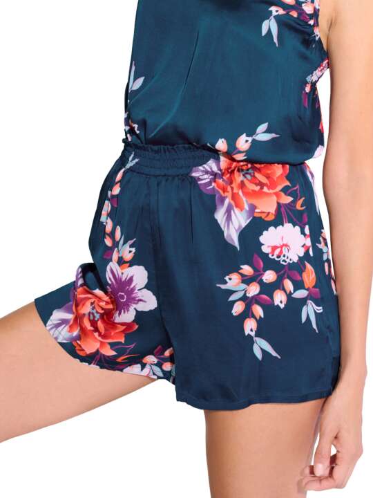 23450LI Bas pyjama short AMARYLLIS Lisca Bleu face
