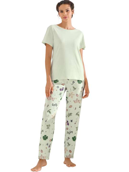 23458LI Pyjama pantalon t-shirt POMPEYA Lisca Imprimé face