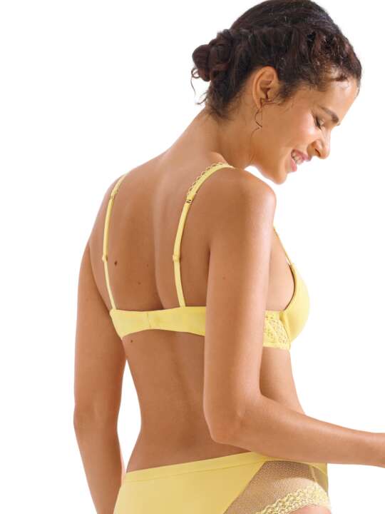 20401LI Soutien-gorge préformé POMPEYA Lisca Jaune face