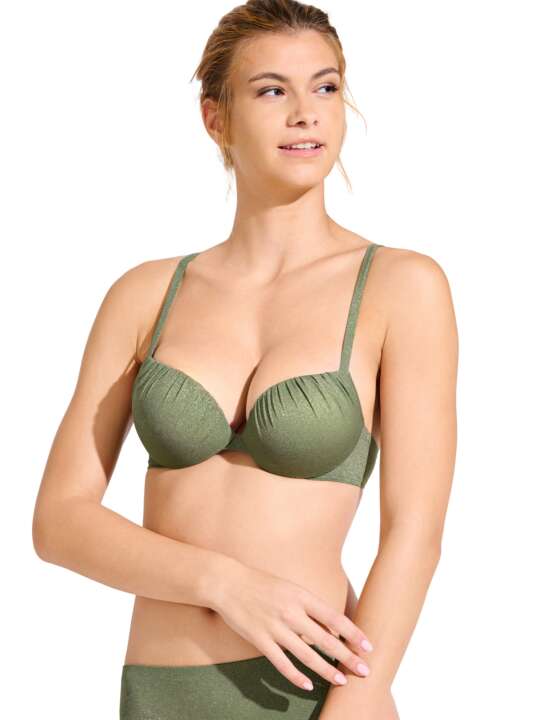 40834LI Haut maillot de bain push-up IMPERIA Lisca Kaki face