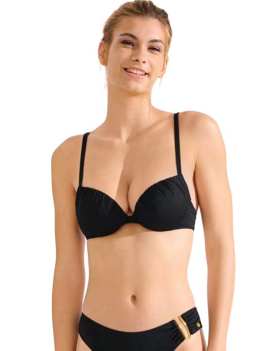 40834LI Haut maillot de bain push-up IMPERIA Lisca Noir face