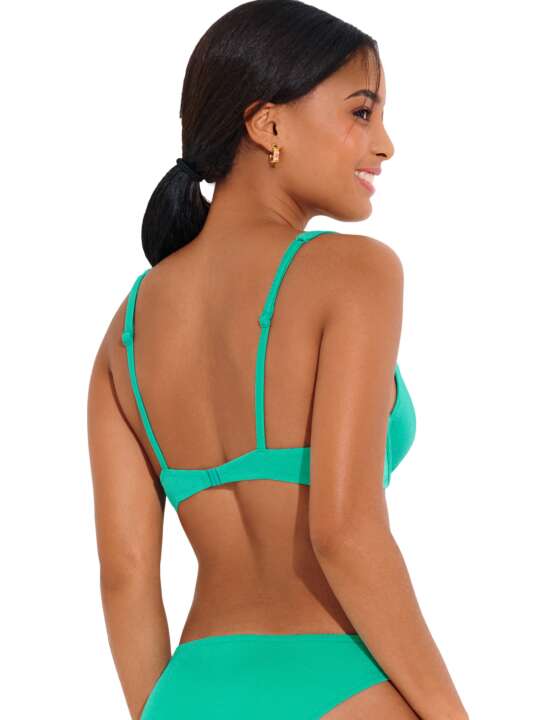 40807LI Haut maillot de bain armaturé KARPATHOS Lisca Cheek Vert face