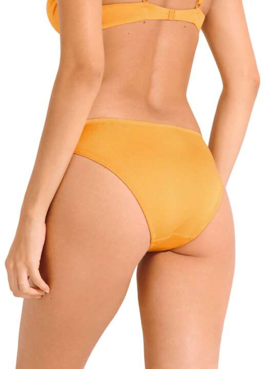 41698LI Bas maillot slip de bain KARPATHOS Lisca Cheek Jaune face