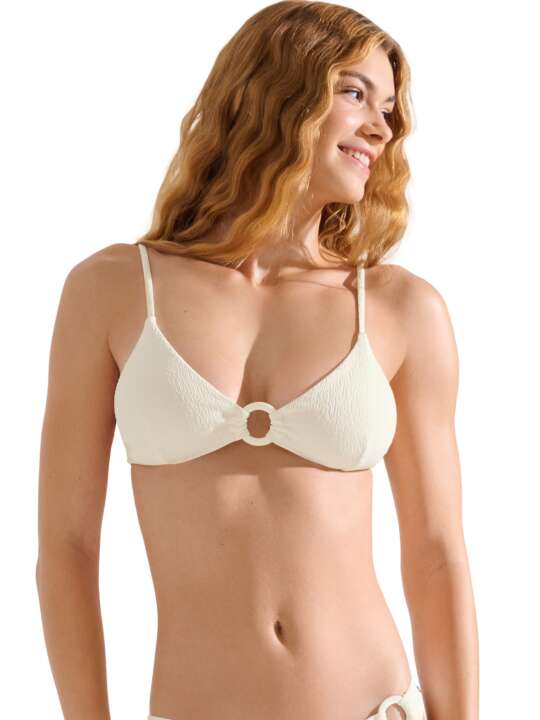 40843LI Underwired triangle top MALAGA Lisca Ivory face