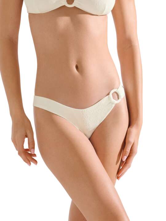 41726LI Low cut swimwear briefs MALAGA Lisca Ivory face