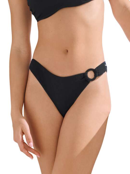 41726LI Low cut swimwear briefs MALAGA Lisca Black face
