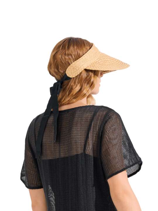 49594LI Casquette visière MALAGA Lisca Beige face