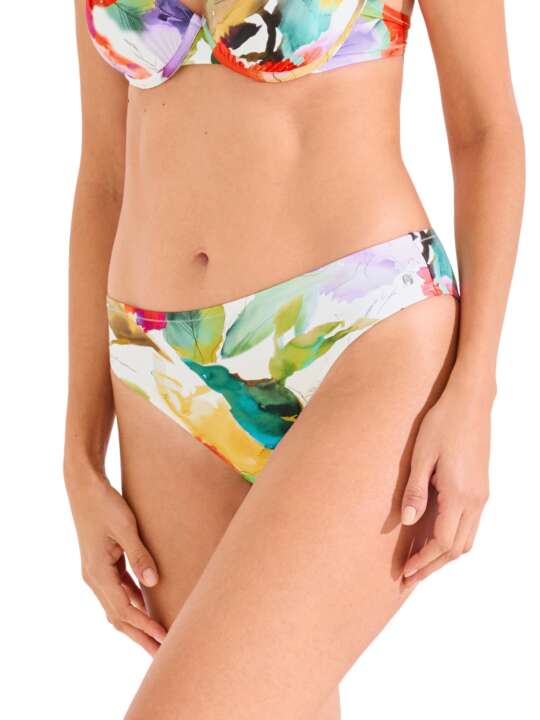 41690LI Swimming costume bottoms ROMA Lisca White face