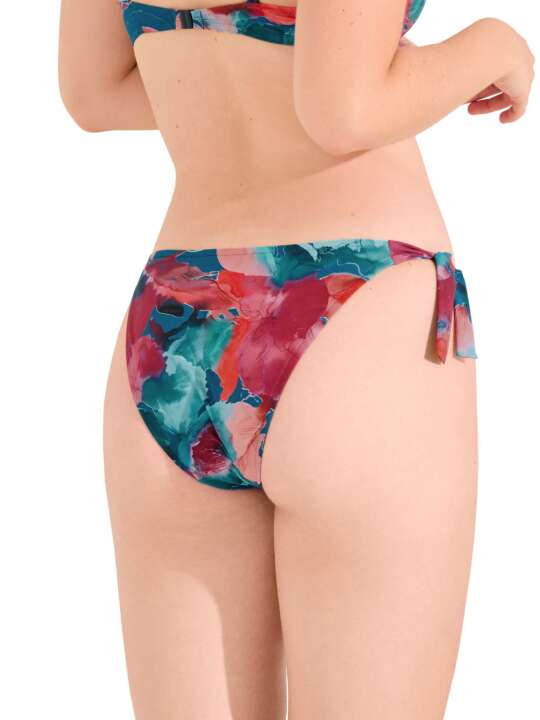 41692LI Swimming costume knickerbockers ROMA Lisca Blue face