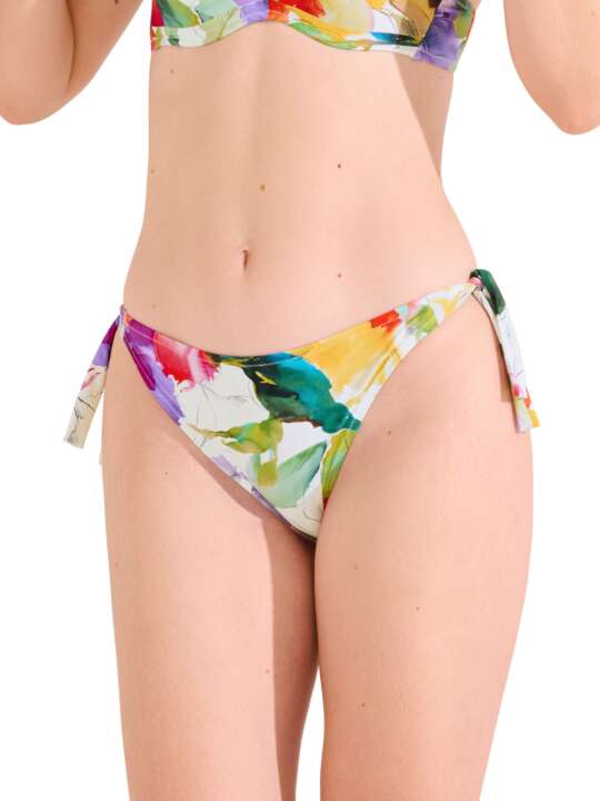41692LI Swimming costume knickerbockers ROMA Lisca White face