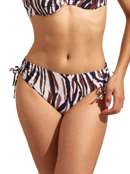 BL603SE Swimming costume bottoms with adjustable sides SERENGETI Selmark Mare Ivory face