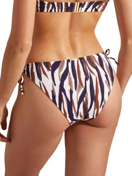 BL607SE Bikini knickerbockers bikini low waist SERENGETI Selmark Mare Ivory face