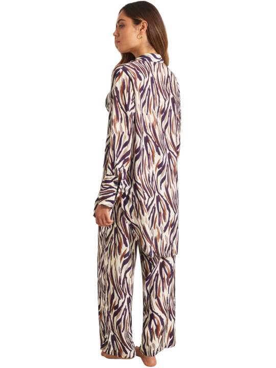 BL676SE Ensemble estival pantalon chemise manches longues SERENGETI Selmark Mare Ivoire face