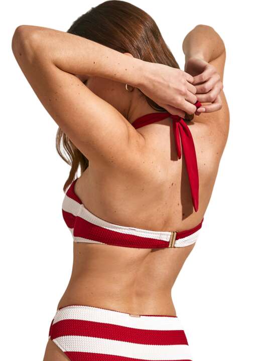 BL816SE Bandeau top ARTEMISA Selmark Mare Red face