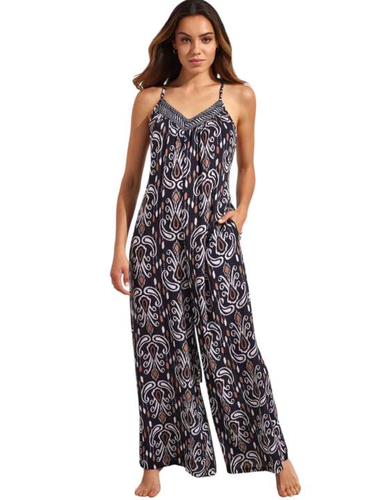 BM775SE Combi-pantalon estival VENECIA Selmark Mare Noir face