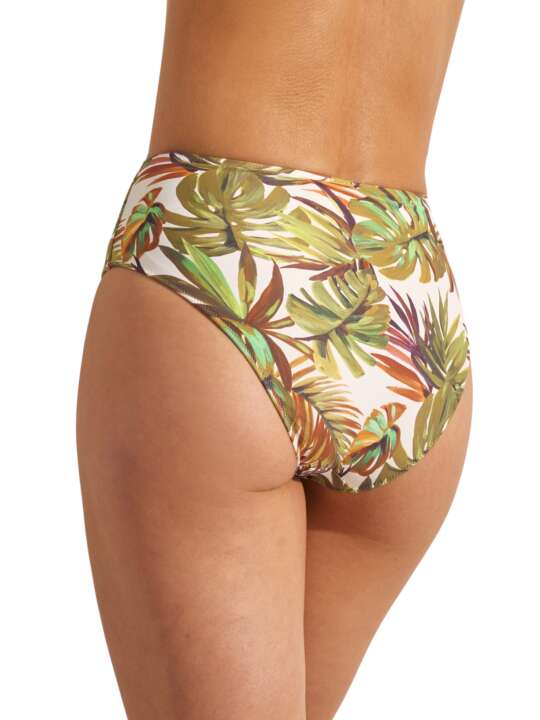 BN003SE High waist swimming costume bottoms JADE Selmark Mare Ivory face