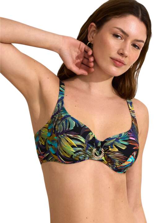 BN012SE Swimming costume top JADE Selmark Mare Black face