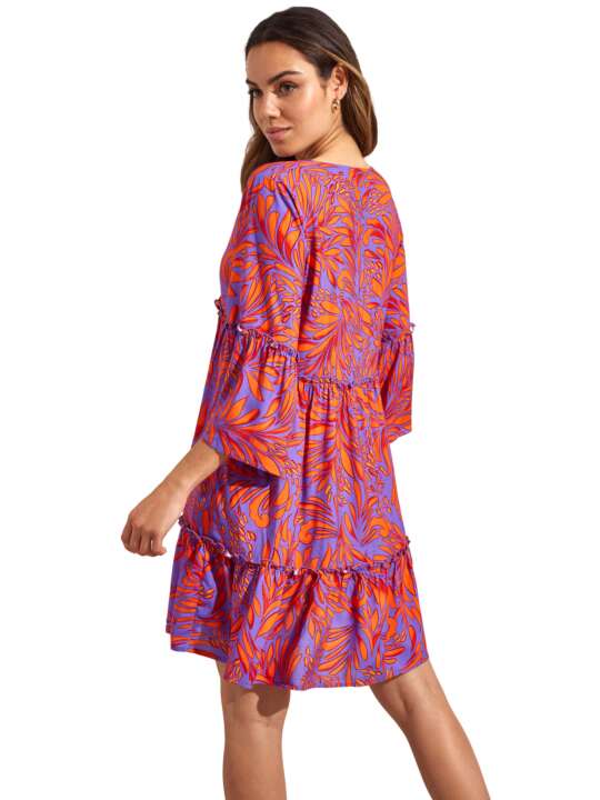 BL798SE Summer tunic ARRECIFE Selmark Mare Orange face