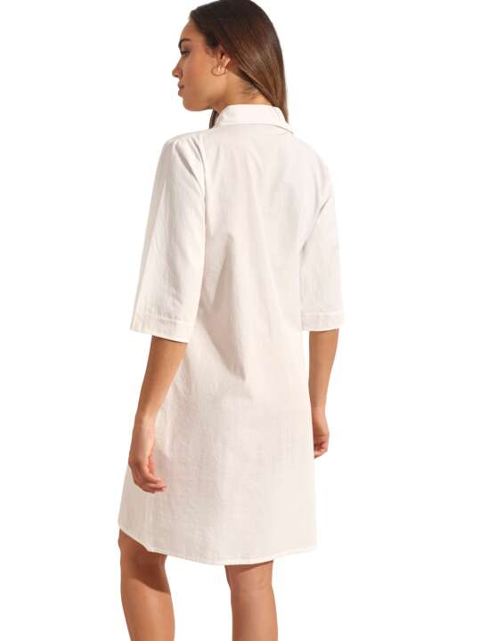 BM033SE Summer dress with half-length sleeves ATLANTIS Selmark Mare Ivory face