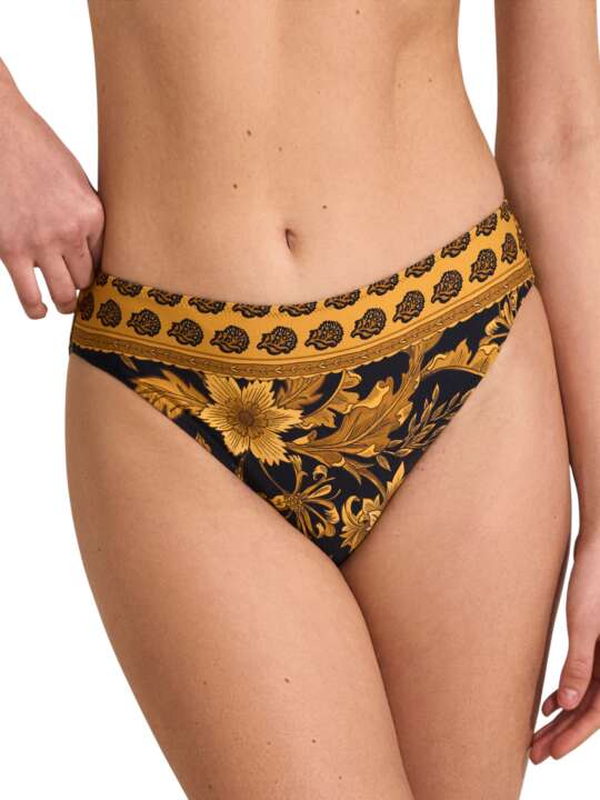 BM202SE Swimming costume bottoms ACANTHUS Selmark Mare Black face
