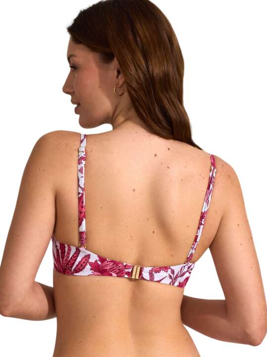BM235SE Haut maillot de bain décolleté préformé sans armatures ACANTHUS Selmark Mare Rose face