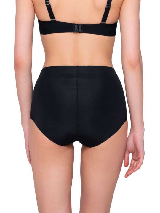 25129LU Slip taille haute gainant SCULPT Luna Splendida Noir face
