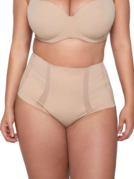 25129LU Slip taille haute gainant SCULPT Luna Splendida Beige face