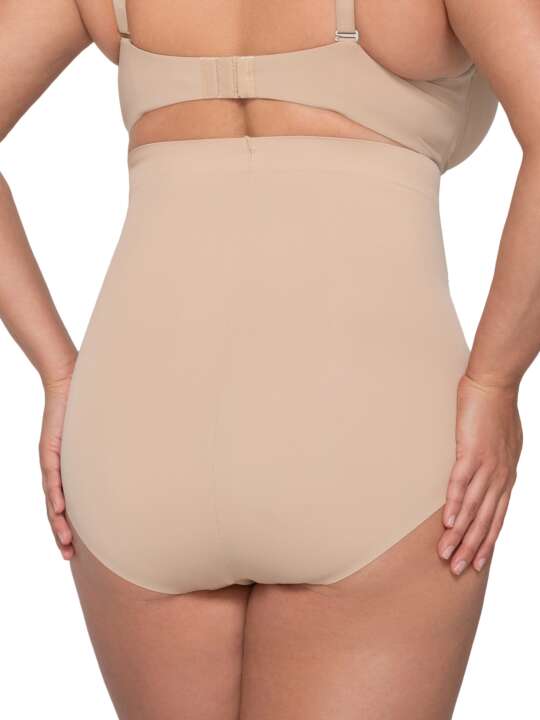 25130LU Slip taille ultra haute gainant SCULPT Luna Splendida Beige face