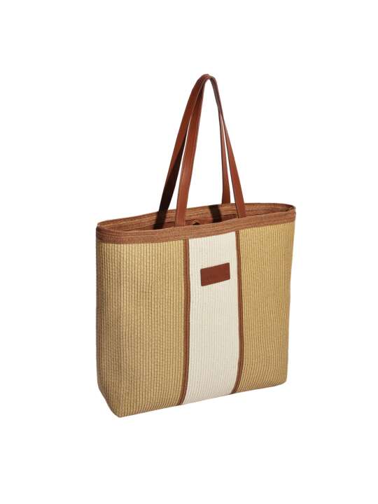 BC037SE Sac de plage Complementos Selmark Mare Beige face