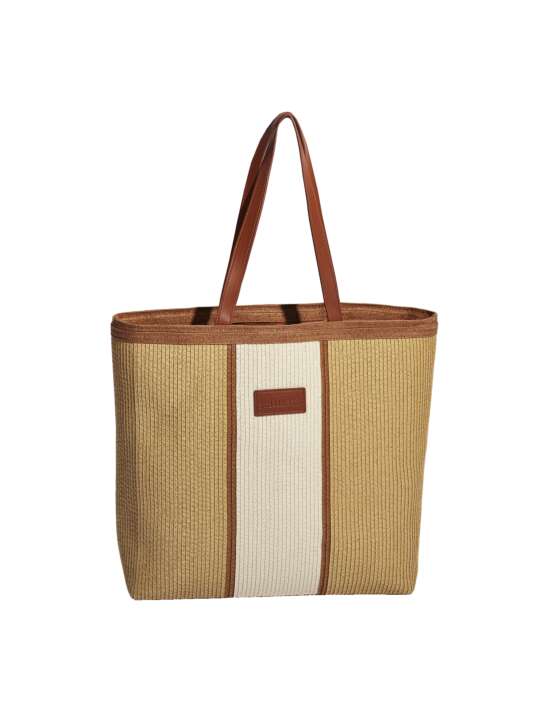 BC037SE Sac de plage Complementos Selmark Mare Beige face