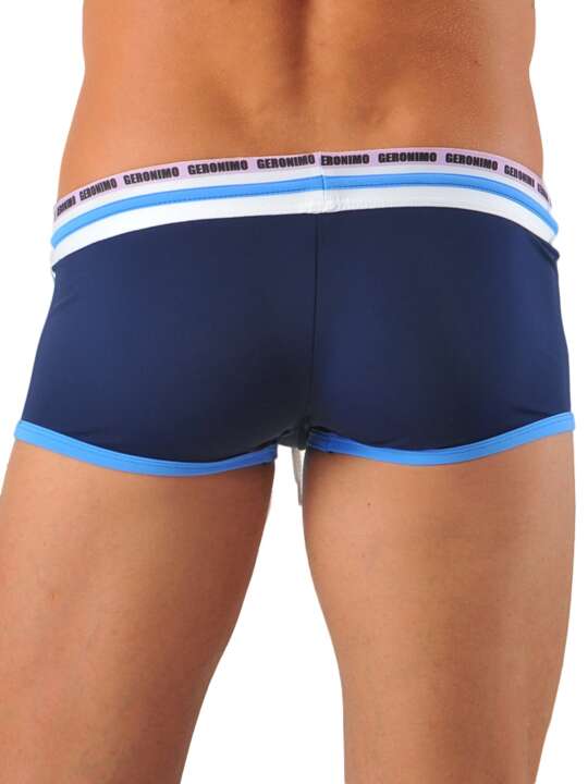 1323B2 Shorty bain Lines Geronimo Bleu Marine face