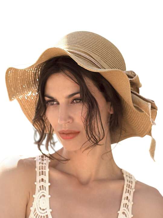 B0099 Chapeau taille unique Selmark Mare Beige face