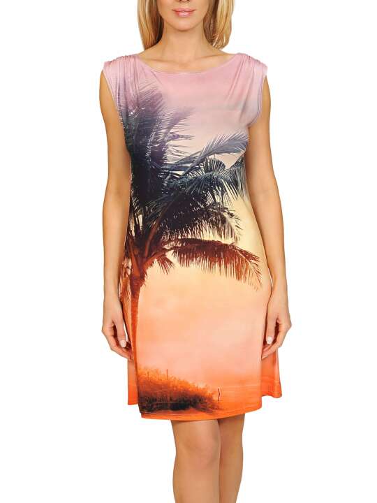 49238 Robe de plage Copacabana Lisca Orange face