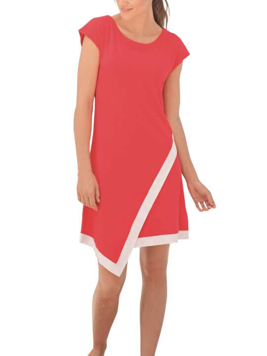 49248 Robe de plage Ischia Lisca Rouge face