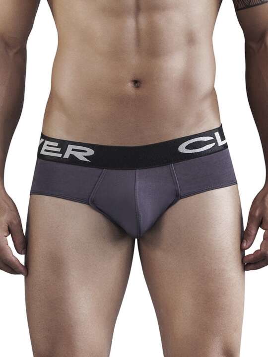 5264 Men's briefs Burning Cold Clever Grey face