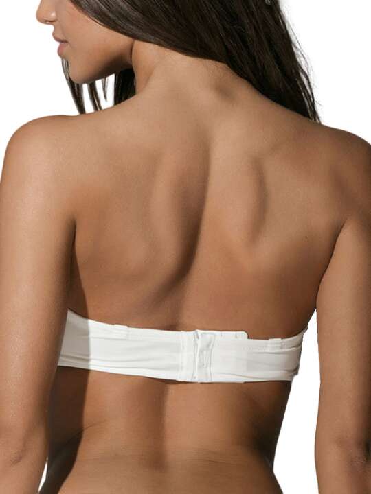 14032LU Soutien-gorge bandeau Honeymoon Luna mariage ivoire Ivoire face