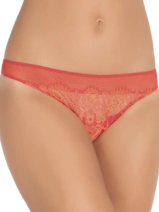 40401 String Tanga Océane Selmark Orange face