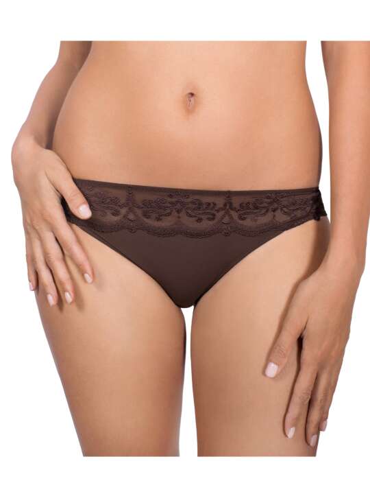 24011LU Brazilian Gothic Luna Chocolate face