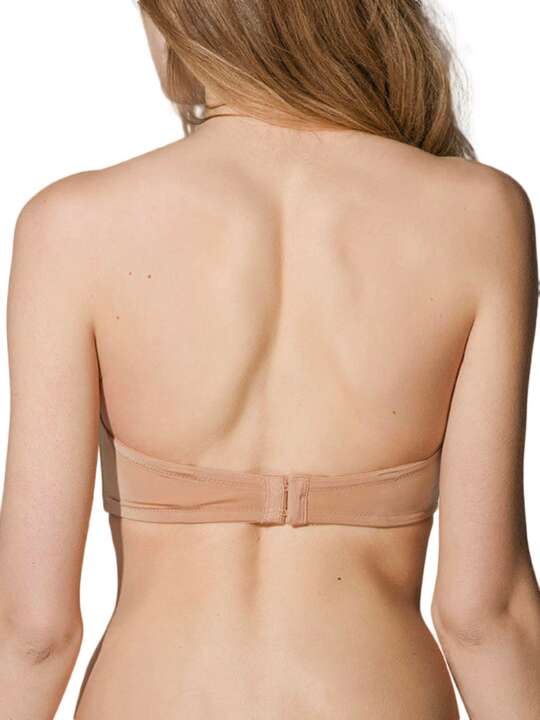 14018LU Soutien-gorge bandeau push-up Secret Luna Peau face