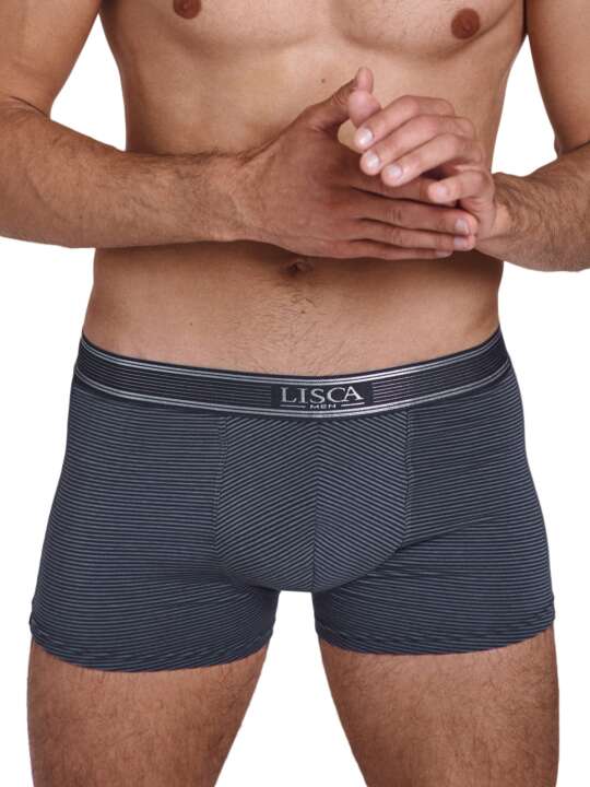 32017LI Boxer Zeus Lisca Men Gris face