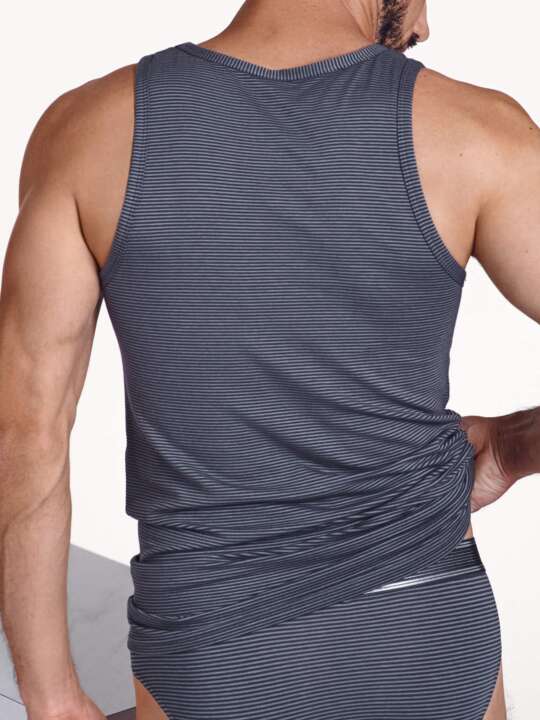 31006LI Zeus Lisca Men Tank Top Grey face