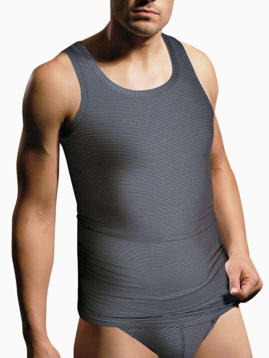 31006LI Zeus Lisca Men Tank Top Grey face