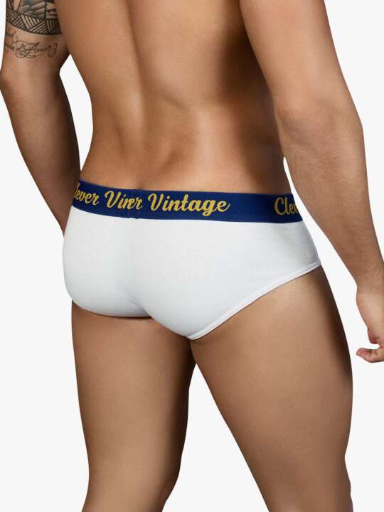 5316CL Old School Clever Brief White face