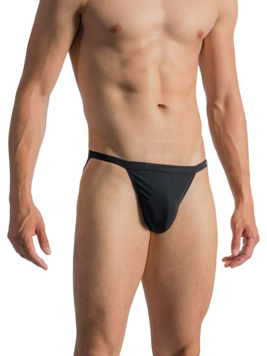 107822O Athletic bathing suit BLU1200 Olaf Benz Black face