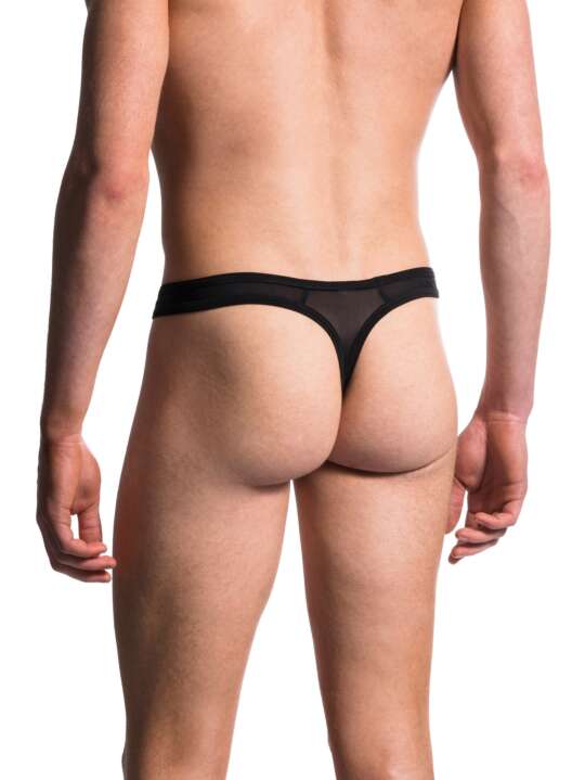 206193M Thong Lasso M101 Manstore Black face